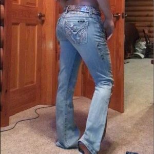 MISS ME Jeans Angel Wings, Never Worn, Beautiful!!